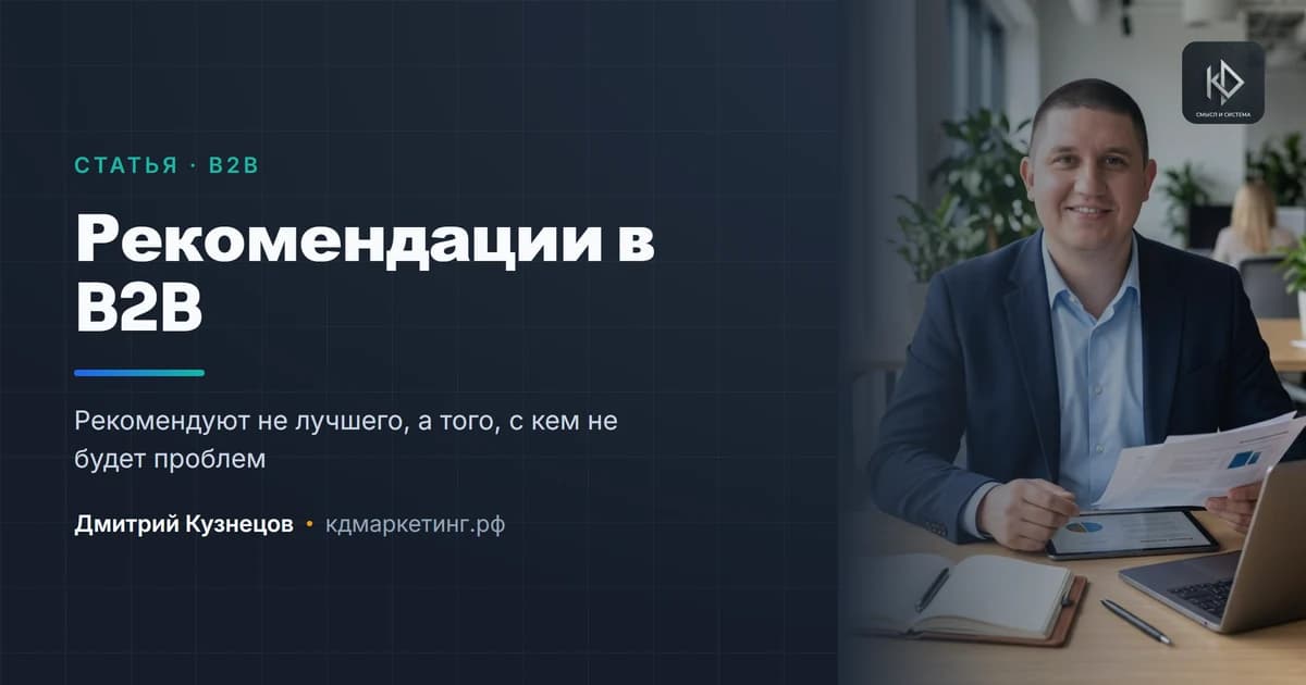 Рекомендации в B2B: как их получать системно