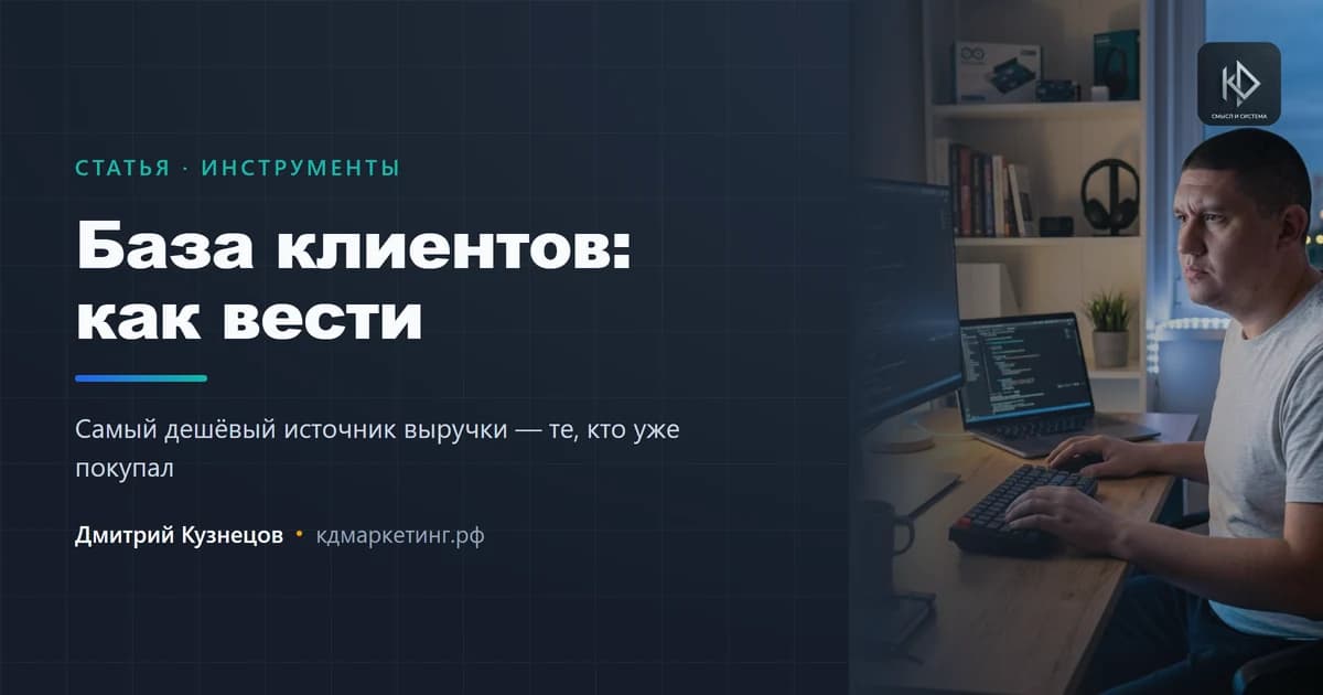 База клиентов: как вести и что с ней делать