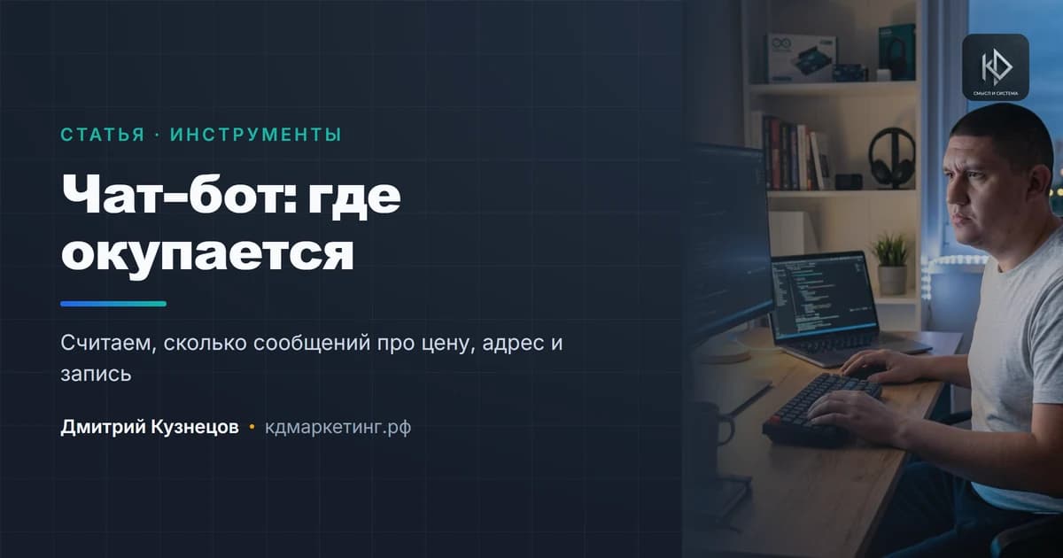 Чат-бот для бизнеса: где он окупается, а где только мешает