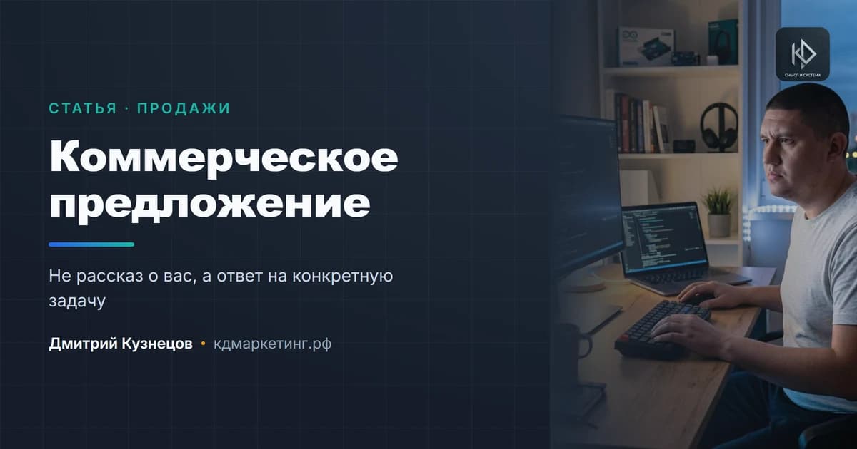 Коммерческое предложение: как сделать так, чтобы его дочитали