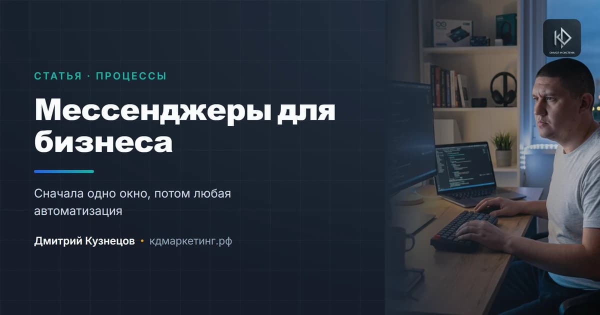 Мессенджеры для бизнеса: как не утонуть в чатах