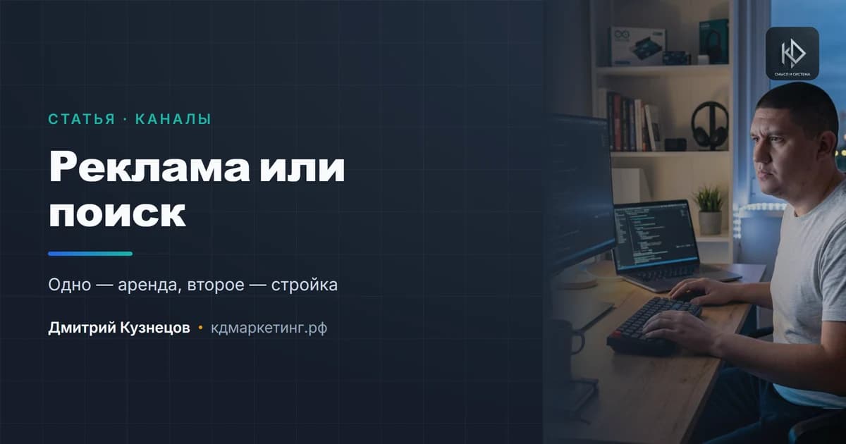 Реклама или SEO: во что вкладываться, если бюджет один