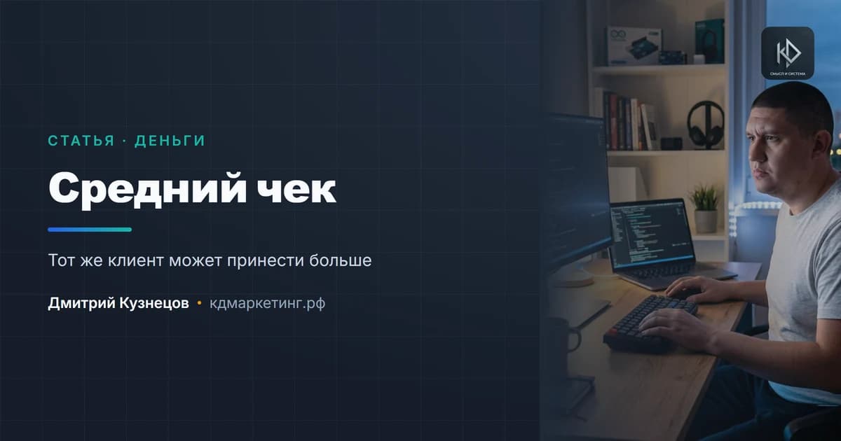 Как поднять средний чек, не повышая цены